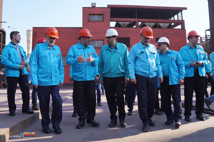 گزارش تصویری/ بازدید رئیس بنیاد مستضعفان از شرکت فولاد کاوه جنوب کیش